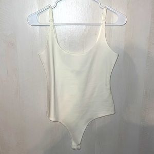Women’s White Bodysuit. Size SMALL